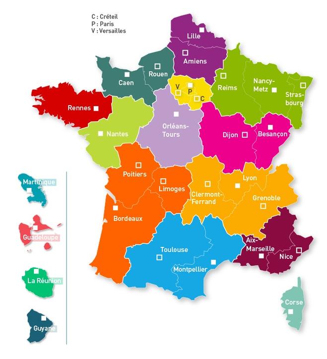 север и юг франции